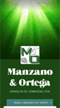 Mobile Screenshot of manzanoeortega.com.br